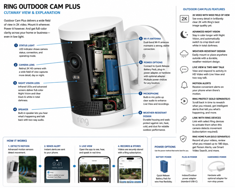 Outdoor Security Cameras: How They Work & What to Look For